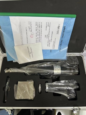 HBX-0.5 เครื่องทดสอบความแข็ง Brinell แบบพกพาที่มีโลหะดํา ความจุ 4.9J และกว้างลูกเหล็ก 10 มม