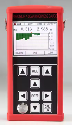 การปรับแต่งเครื่องวัดความหนาแบบฉีด ultrasonic ไม่เป็นโลหะสําหรับคอนกรีต