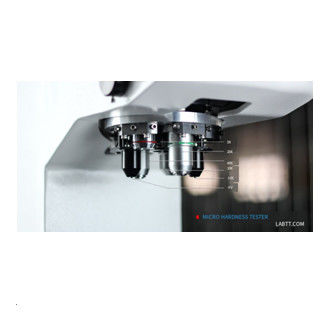 HV-1D อุตสาหกรรม Micro Hardness Tester 8 การทดสอบแรงโลหะสกัดเหล็ก Micro Vickers Knoop Hardness Detector