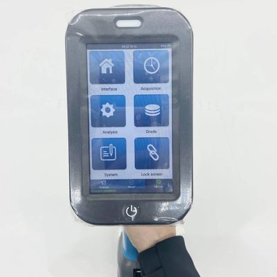 เครื่องวัดสเปกโตรมิเตอร์ฟลูออเรสเซนซ์รังสีเอกซ์ HXRF-140JP โหมดอ่านค่าโดยตรงและการตรวจวัดองค์ประกอบ PMI ช่วงการตรวจวัด Ti พร้อมด้ามจับวิเคราะห์ XRF