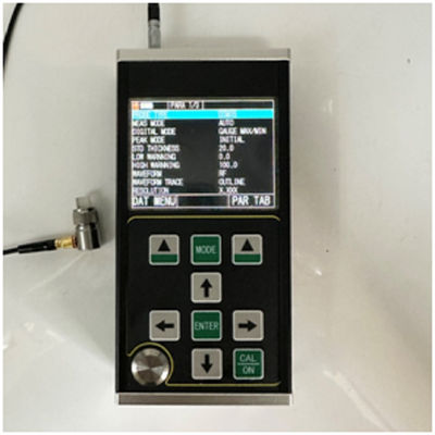 TG-5710 เครื่องวัดความหนาแบบอัลตราโซนิกดิจิตอล A/B Scan เหล็ก 0.100-1800 มม. ช่วงกว้าง