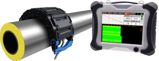 HEF-17 Pulse Eddy Current Metal Pipe Wall Thickness Tester พร้อมจอ LCD