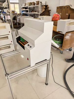 เครื่องแห้งหนังอุตสาหกรรม HDL-380 พร้อมช่องการไหลของอากาศ 8 ช่อง การแห้งประสิทธิภาพสูง