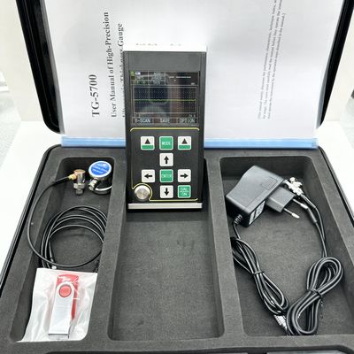 ประเภทใหม่ที่มีการสแกน A / B มือถือแม่นยําสูงดิจิตอล Ultrasonic หนา gauge