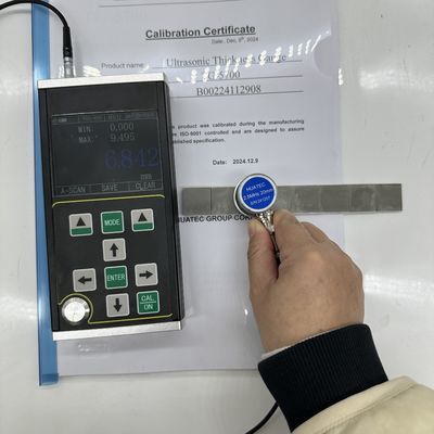 ประเภทใหม่ที่มีการสแกน A / B มือถือแม่นยําสูงดิจิตอล Ultrasonic หนา gauge