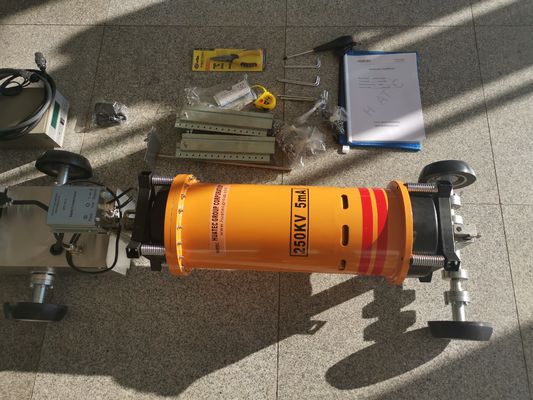HXPC-100B1X X-ray Pipeline Crawler 150-250kV เครื่องเคลื่อนไหวตรวจสอบท่อ