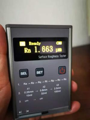 7 parameters High Precision Handheld OLED display Surface Roughness Tester