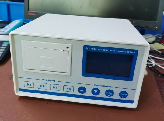TG-100E เครื่องวัดความหนาของเคลือบไฟฟ้า 0.01-35um เครื่องทดสอบความหนาของเคลือบหลายชั้นที่มีฟังก์ชันพิมพ์