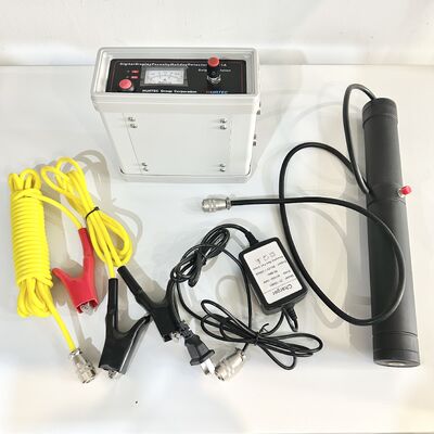 เครื่องตรวจจับรอยรั่ว HD-201A เครื่องตรวจจับรูพรุนสำหรับการตรวจสอบการเคลือบป้องกันการกัดกร่อนของท่อ