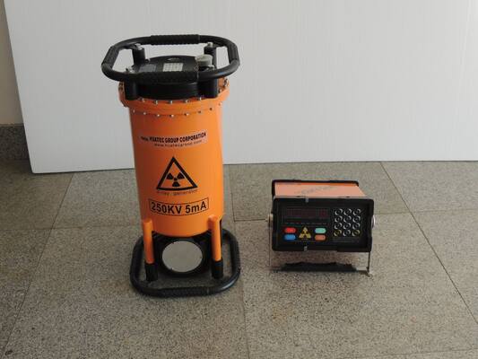 XXG-2505 เครื่องตรวจจับข้อบกพร่องเอ็กซ์เรย์แบบพกพาขนาดเล็ก อุปกรณ์เอ็กซ์เรย์ NDT สำหรับการตรวจสอบการเชื่อม