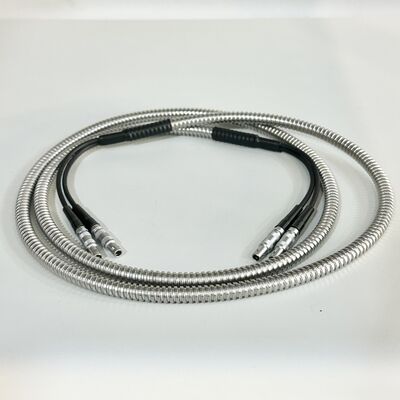 สายไฟ Lemo 00-Lemo 00 TR อุณหภูมิสูง พร้อมฝาเหล็กสําหรับเครื่องยนต์ UT