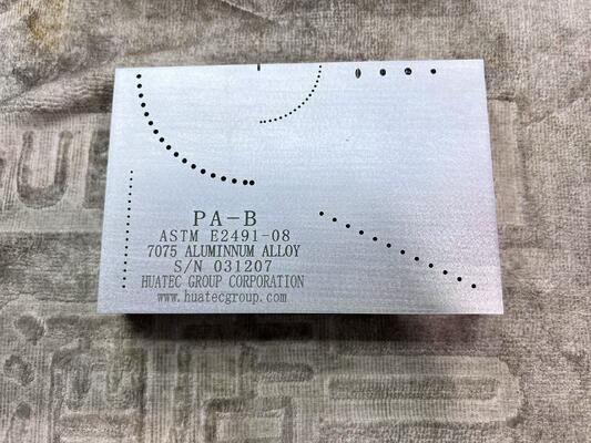 ASTM E2491 ช่วงเรียงแบบ B Block บล็อกการปรับระดับ - บริการ NDT