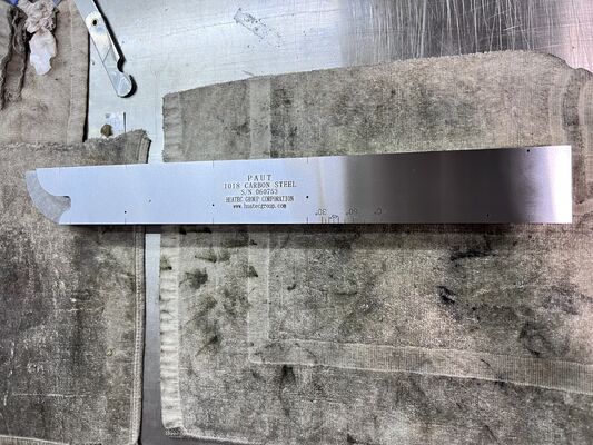 PAUT Radius Calibration IIW Block ISO 19675 เมตร