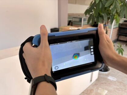 เครื่องสร้างภาพอะคูสติกสำหรับการระบุตำแหน่งและตรวจจับการรั่วไหลของก๊าซอัจฉริยะอัตโนมัติ HAI-100