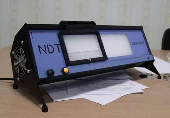 2x กระจกขยายและหลอดไฟ LED Bead X-ray Film Viewer พร้อมสวิทช์เท้า