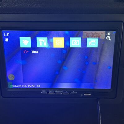 การตรวจสอบบันทึกด้วยกล้องเอนโดสโคปอัลตราไวโอเลตภายในท่อแลกเปลี่ยนความร้อน DG-800