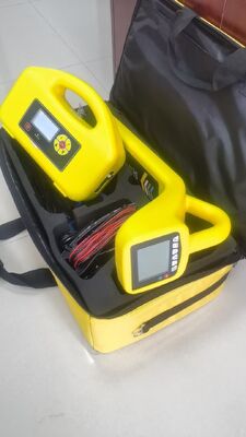 เครื่องตรวจจับท่อใต้ดิน HD-18A เครื่องระบุตำแหน่งท่อความแม่นยำสูงสำหรับการตรวจจับท่อโลหะ