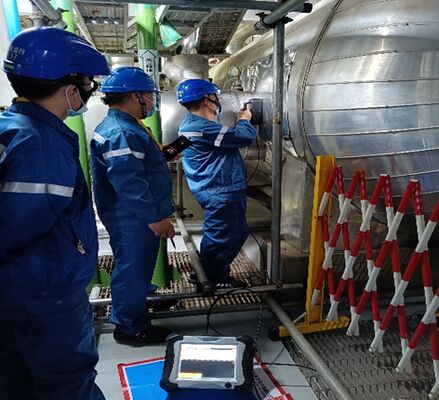 HEF-17B การตรวจจับกระแสไหลวนแบบพัลส์สำหรับความหนาผนังท่อโลหะ