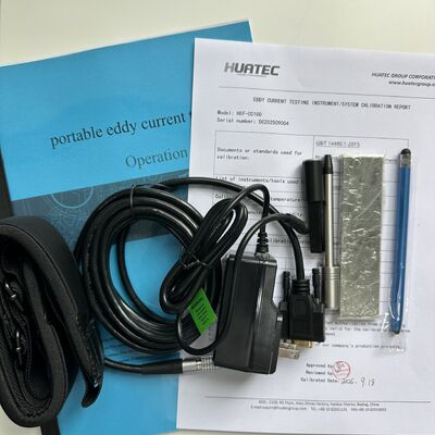 เครื่องทดสอบกระแสไหลวนแบบดิจิทัลอัจฉริยะแบบพกพา มัลติฟังก์ชัน หน้าจอสัมผัส หลายช่องสัญญาณ