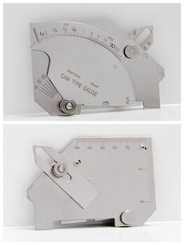 เครื่องมือวัดรอยเชื่อม MG-8 แบบสเกลคู่ นิ้ว/มม.