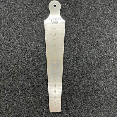 1-15 มม 15-30 มม 30-45 มม 45-60 มม เมทริกอินช์ Taper Gauge ชุดสําหรับการผสมผสานผิดพลาดและการตรวจสอบช่องว่าง