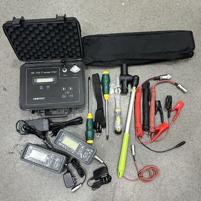 HD-150 Underground Pipe Locator Pipeline Detector พร้อมระบบตรวจจับการละลายและการรั่ว