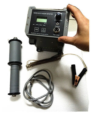 เครื่องทดสอบการรั่วไหลของสารเคลือบแบบพกพา HD-101 เครื่องตรวจจับการกัดกร่อนด้วยแรงดันไฟฟ้ากระตุ้น