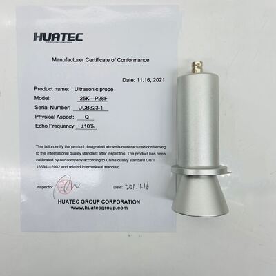 Non-Metal Ultrasonic Probe Transducer Pair for Concrete Wood Rock NDT Testing