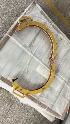 HCDX-C400S Manual Locking Circular Open-Close Coil 2000A 16 Inch for Magnetic Particle Inspection