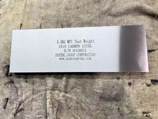 45N 118N 177N Lifting Force Test Block Magnetic Particle Inspection MPI Test Block for Horseshoe Probe Verification