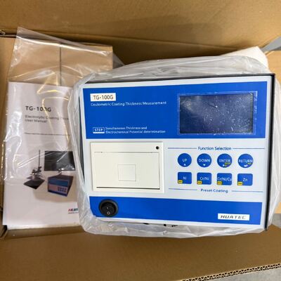 TG-100G Electrolytic Coulometric Thickness Gauge Multilayer Nickel Coating Thickness Tester เครื่องตรวจสอบความหนาของเคลือบไนเคิลหลายชั้น