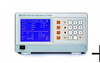 HEC-106 อุปกรณ์วัดความต้านทานความต้านทานความนําของแผ่นโลหะ