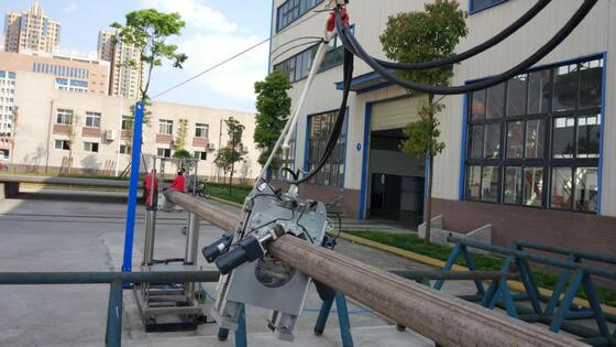 HMTD Industrial Mobile Magnetic Flux Leakage Testing Machine Full Range Drill Pipe Inspection Equipment High Precision Oilfield Pipeline NDT Detector