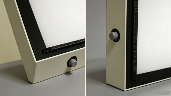 HFV-700D ขนาดใหญ่ NDT LED X-ray Film Viewer 18×19 Inch Screen Industrial Radiographic Viewing Lamp โคมไฟฉายแสงอุตสาหกรรม