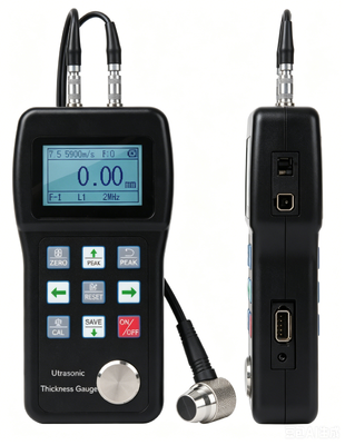 TG-3200L เครื่องวัดความหนาด้วยเสียงฉีดดิจิตอลแบบพกพา 0.75-600 มิลลิเมตร ผ่านการวัดการเคลือบ