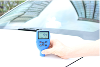 TG-1630 Auto Ferrous Nonferrous Coating Thickness Gauge Magnetic Eddy Current เทคโนโลยีสองแบบ ทดสอบความหนาของสี