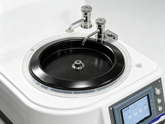 HPA-1SE เครื่องเลืองโลหะแรงแรงแรงสูง φ254mm Disc Quick Start Stop เครื่องเตรียมตัวอย่างโลหะ