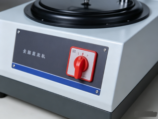 HPA-1E เสียงต่ำคู่มือ Metallographic เครื่องบดขัดมอเตอร์น้ำหล่อเย็นโรตารีโลหะเครื่องขัดตัวอย่าง