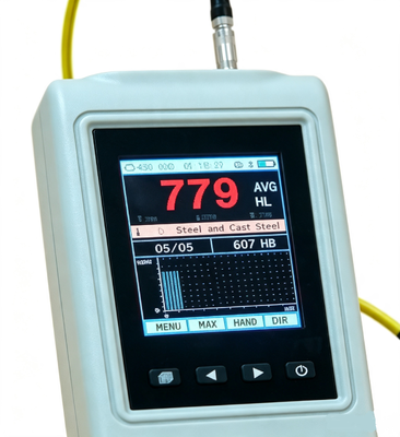 RHL-141 พกพา Leeb Hardness Tester Bluetooth USB Connection อัตโนมัติจําหน่ายอุปกรณ์กระแทก เครื่องตรวจจับความแข็งของโลหะ