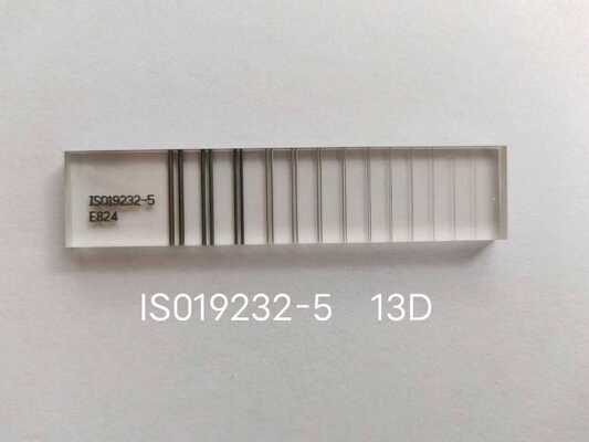 IQI Duplex D13 EN462-5 ISO 19232-5 สายดับเพล็กซ์ ประเภทของภาพ ตัวชี้วัดคุณภาพของภาพ สาย Penetrameter