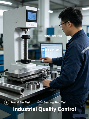 HB-3000S(H) Touch Screen Electronic Brinell Hardness Tester Automatic Calculation 8~650HBW 10 Levels Test Force Metal Hardness Testing Machine