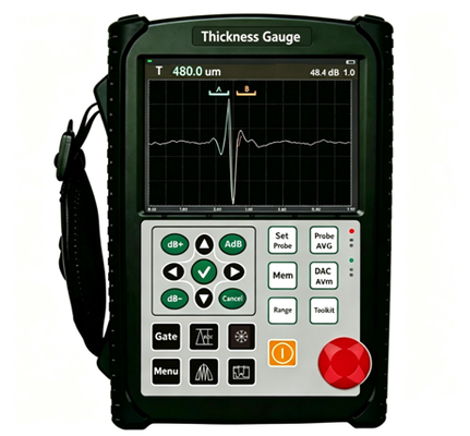 TG-5720 เครื่องวัดความหนาด้วยเสียงฉีดวัดความหนาของวัสดุ เช่น มาร์บอร์เทียม
