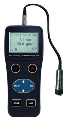 TG-6101 เครื่องวัดความหนาและน้ําหนักเคลือบที่พกพา เครื่องวัด F/N Probe เครื่องทดสอบเคลือบที่ไม่เป็นแม่เหล็ก