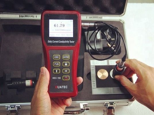 HEC-102 โลหะไม่เหล็ก เครื่องวัดความบริสุทธิ์ของไฟฟ้าด้วยกระแสไฟฟ้า Eddy