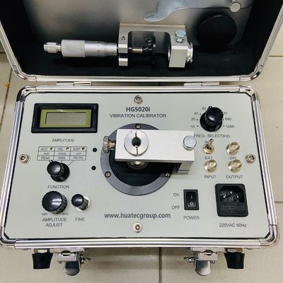 HG-5020i ห้องปฏิบัติการ ดิจิตอล Display Vibration Calibrator Shaker พร้อม Sine Signal Generator