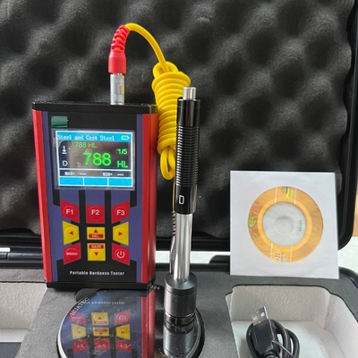 เครื่องทดสอบความแข็งโลหะแบบพกพา LCD สีแบบชาร์จไฟได้ RHL60